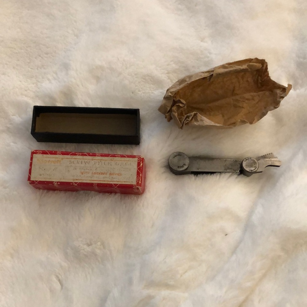 Antique gauge tool